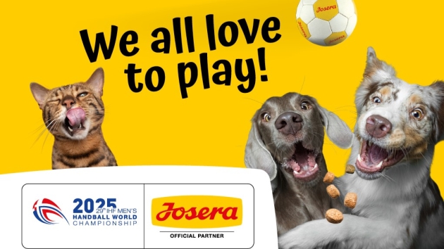 Josera Petfood bleibt dem Handball treu - Josera Petfood kündigt offizielle Partnerschaft der IHF Handball-Weltmeisterschaft der Männer 2025 an - Quelle: Josera Petfood